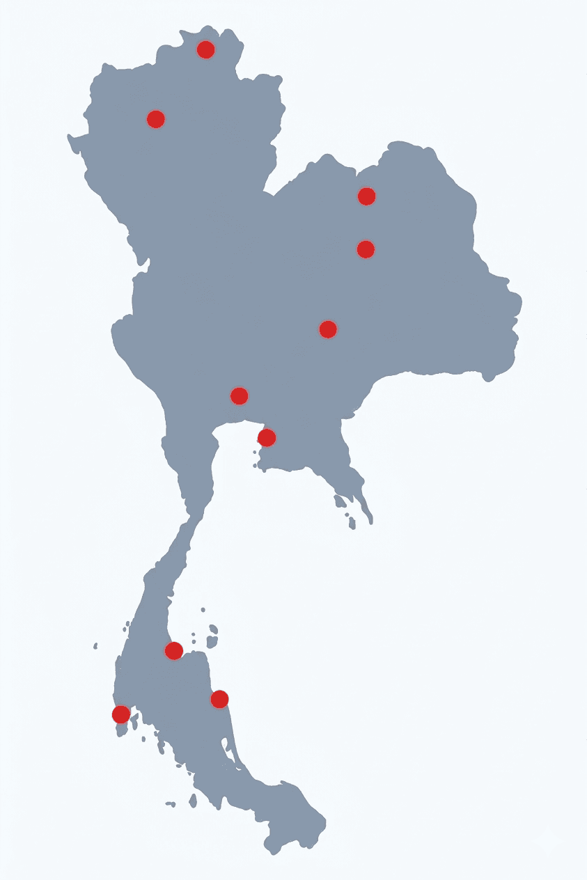 Thailand Map